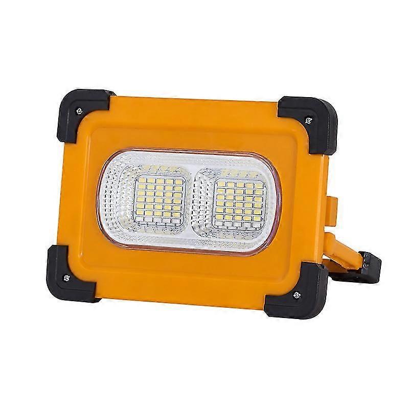 Construction Site LED FloodlightRechargeable 80W 5000LM Lightweight Portable Lighting Emergency lights in case of breakdown Very bright lighting Emer