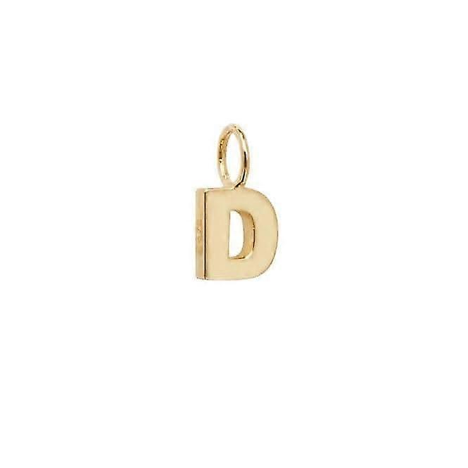 9ct Yellow Gold Initial Pendant PN1070/D