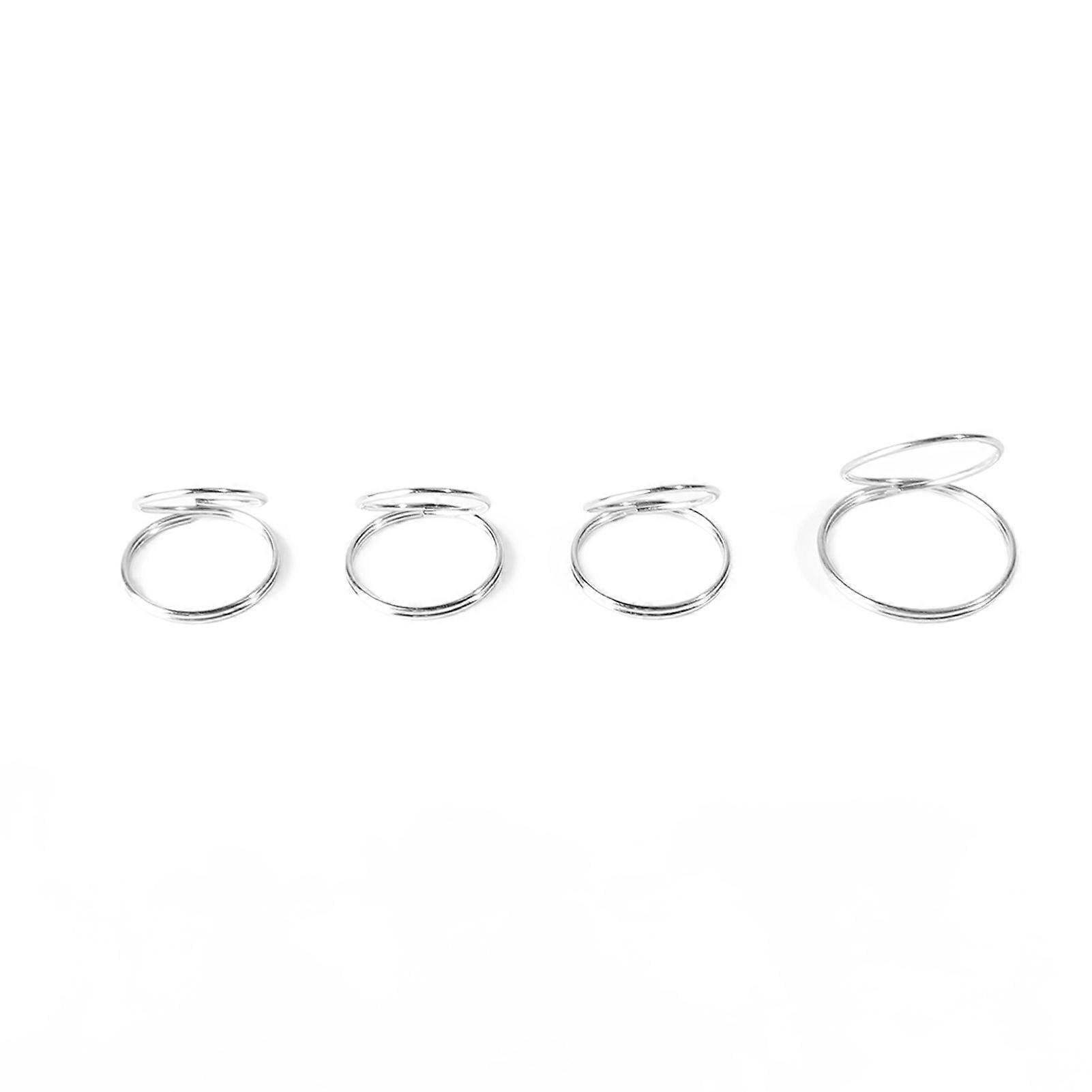 Metal Guitar Pick Set Coil Type Thumb Index Finger Picks Plectrums for Stringed Instruments