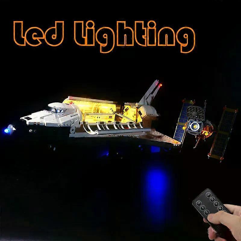 Lighting Set For 10283 Technic Space Shuttle Discovery AirPlane Creator Series Tree Trunk Not Building Blocks (Only Brick Led)