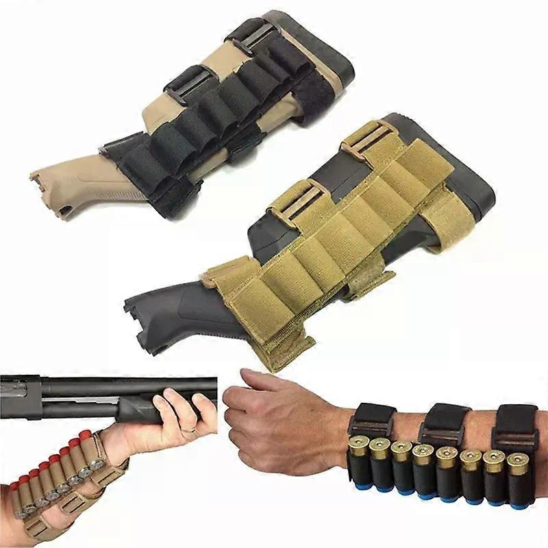 8 جولات خرطوشة Buttstock الذخيرة شل الناقل 12/20 قياس Shotshell حامل الذراع الحقيبة الصيد ماج حقيبة