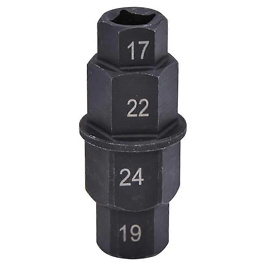 1Pcs Motorcycles Hex Axle Tool 17,19, 22, 24mm for Front Rear Wheel Hex Hex Axle Spindle Driver Soc Edition