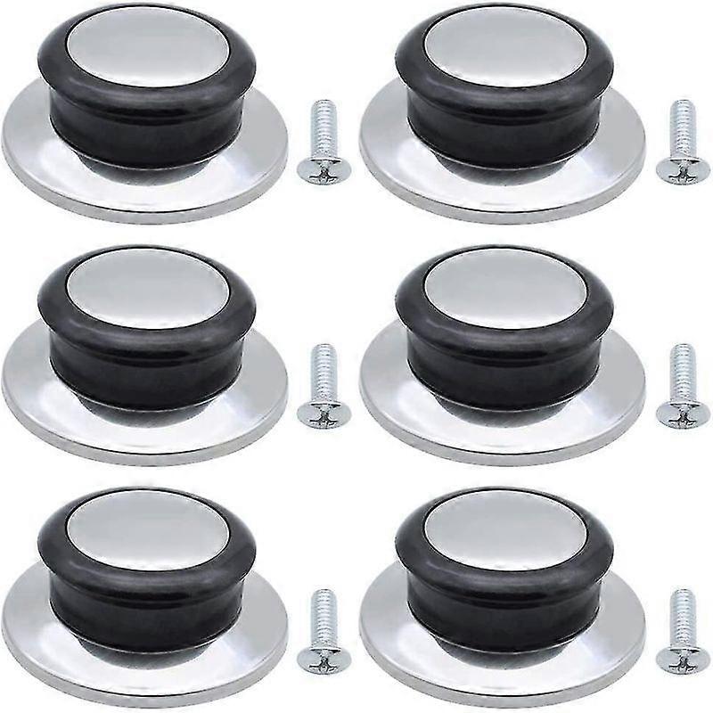 6 Pieces Heat Resistant Pot Lid Knob Replacement Handle For Cookware