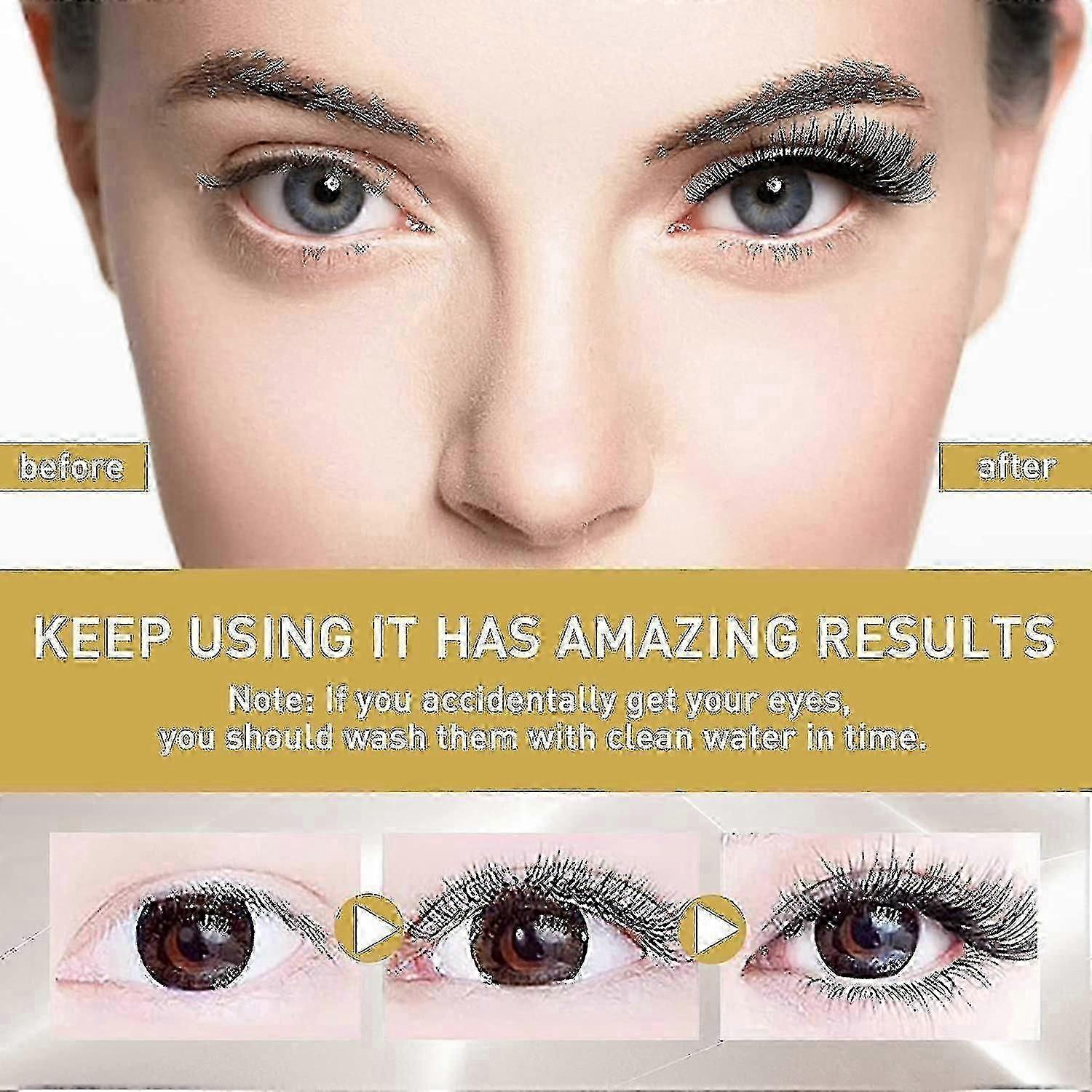 مصل نمو الرموش - Eyelash Long and Thick Growthserum ، Advanced Formula See