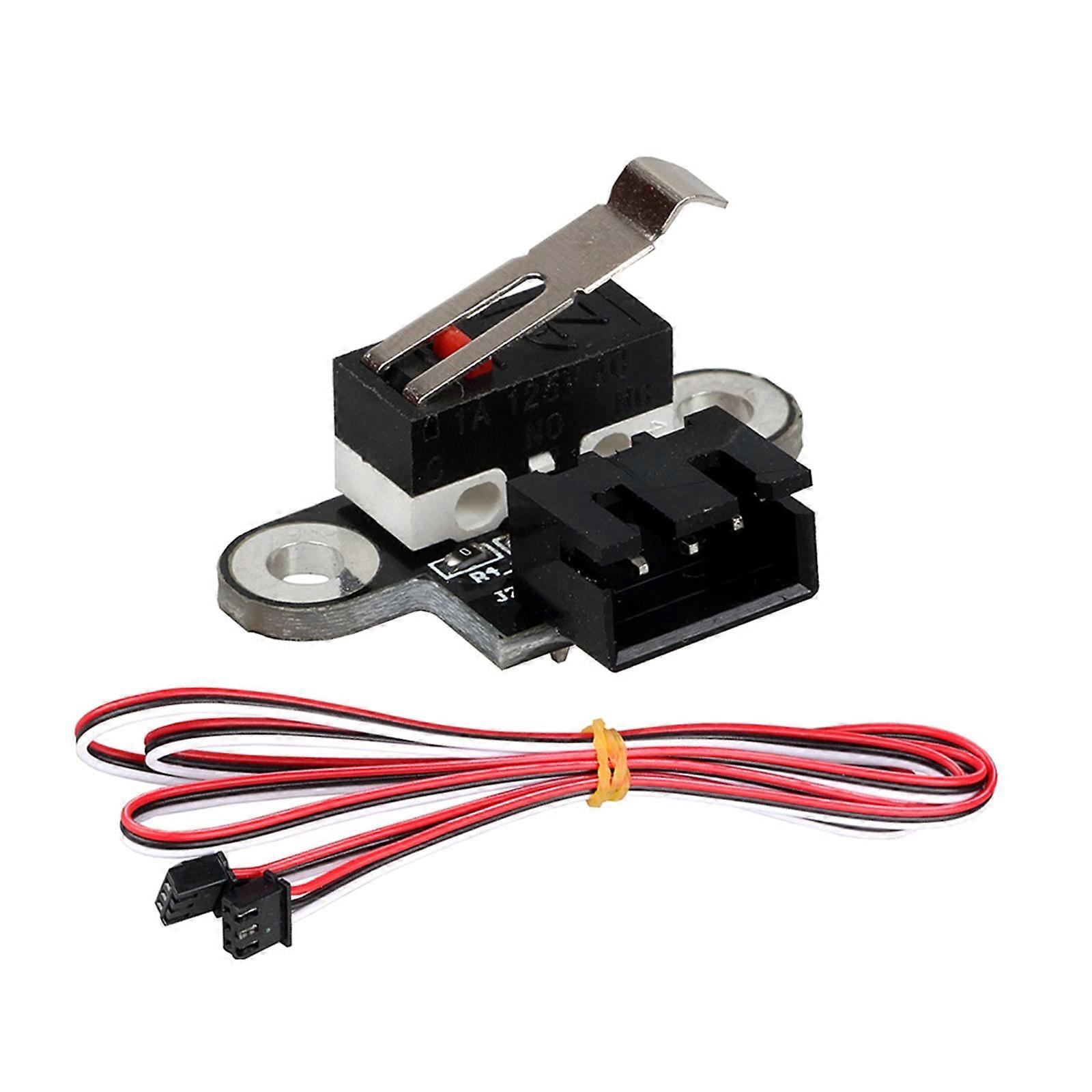 Mechanical Endstop Limit Switch Module Normal Open Linmited Switch Vertical Type with 1m Cable for 3D Printing Part
