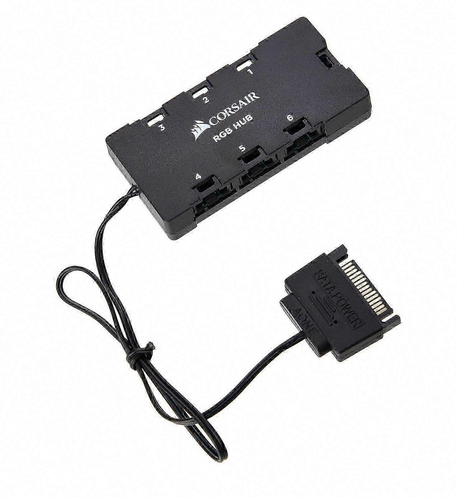 Corsair Lightning Node Pro Commander Crystal 6-Port RGB LED Fan Hub