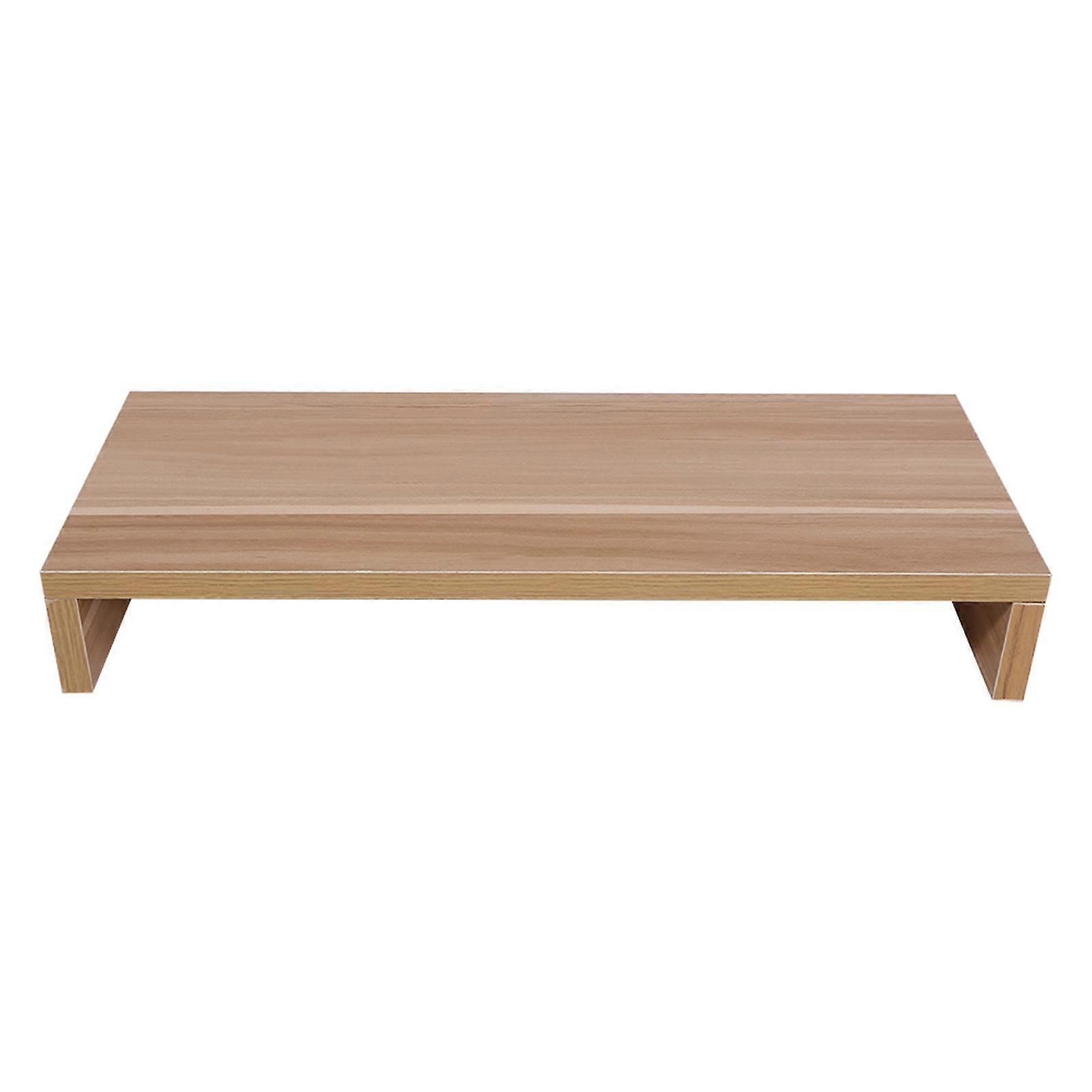 Support d'écran en bois pour PC, LED, LCD, ordinateur, support de bureau, organiseur, support d'affichage en bois
