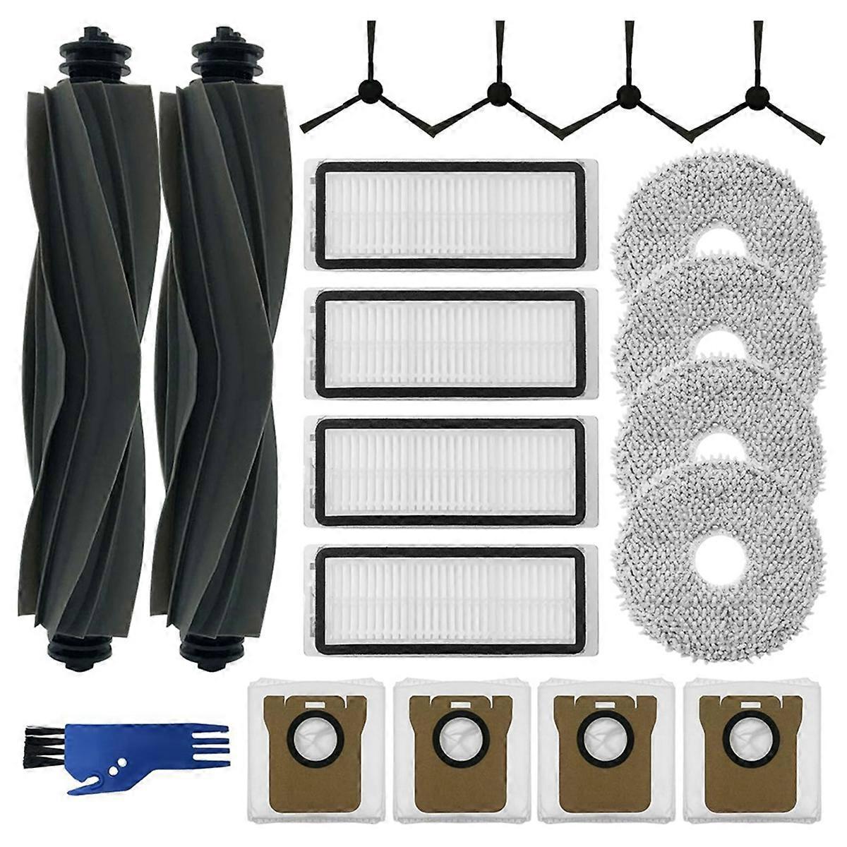 For L20 Ultra and Mop Robot Vacuum Cleaner Main Side Brush