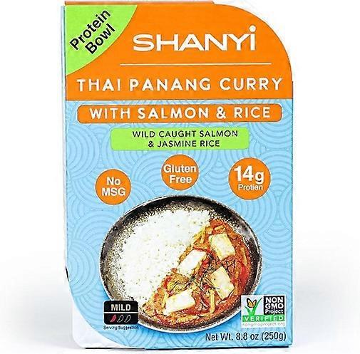 Shanyi Thai Panang Curry med Lax och Ris