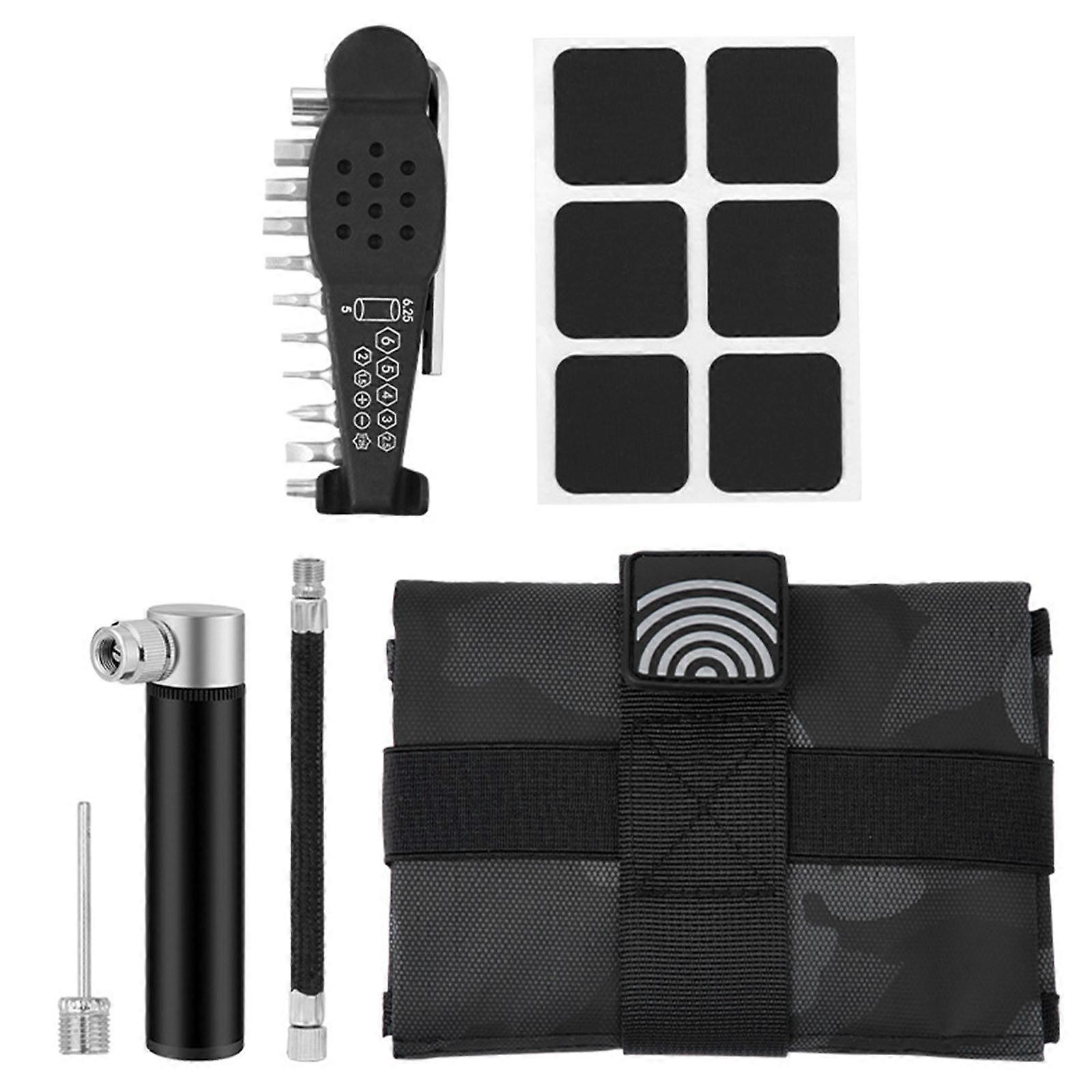 Lastik Tamir Aracı Kiti Bisiklet Tamiri Çok Fonksiyonlu Bisiklet Aracı Dağ Bisikleti ve Yol Bisikleti için Vakum Lastik Tamir Aracı