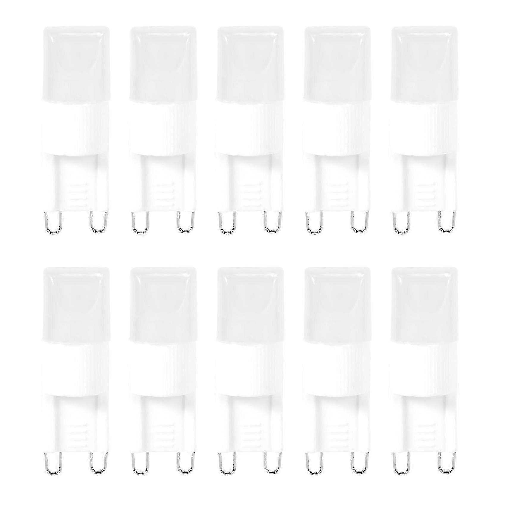 10x G9 1w LED Hohe Glühbirne Lampe Licht Warmweiß 3500 K