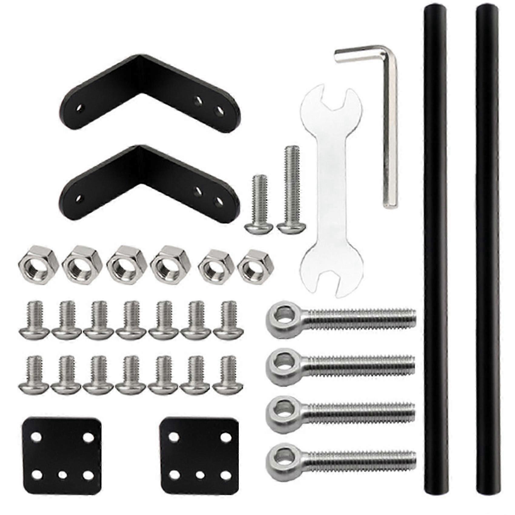 Upgrade 3D Printer Parts Supporting Pull Rod Kit Aluminum Alloy Tie Rod Set for /-3S/ Pro