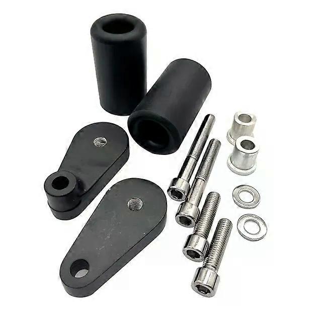 ZX10R Motorcycle Black Carbon Frame Sliders Crash Falling Protection Engine Protector Fit compatible for KA-WA-SAKI ZX-10R 2004 2005 ZX 10R