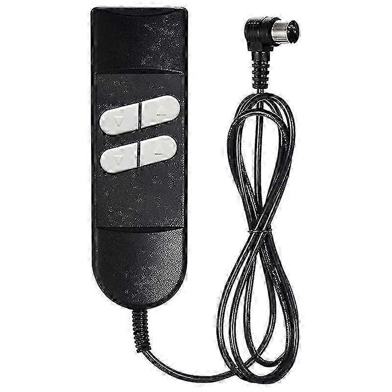 Electric Sofa Remote Replacement, 5 Pin 4 Button Power Recliner Remote Replacement compatible with OKIN LIMOSS-B15