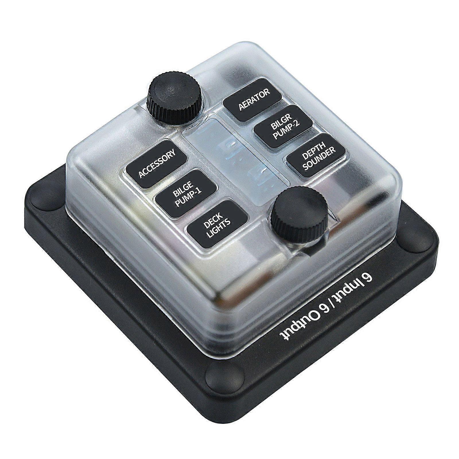Waterproof Fuse Block with LED Indicator for Car Truck Power Distribution Blade