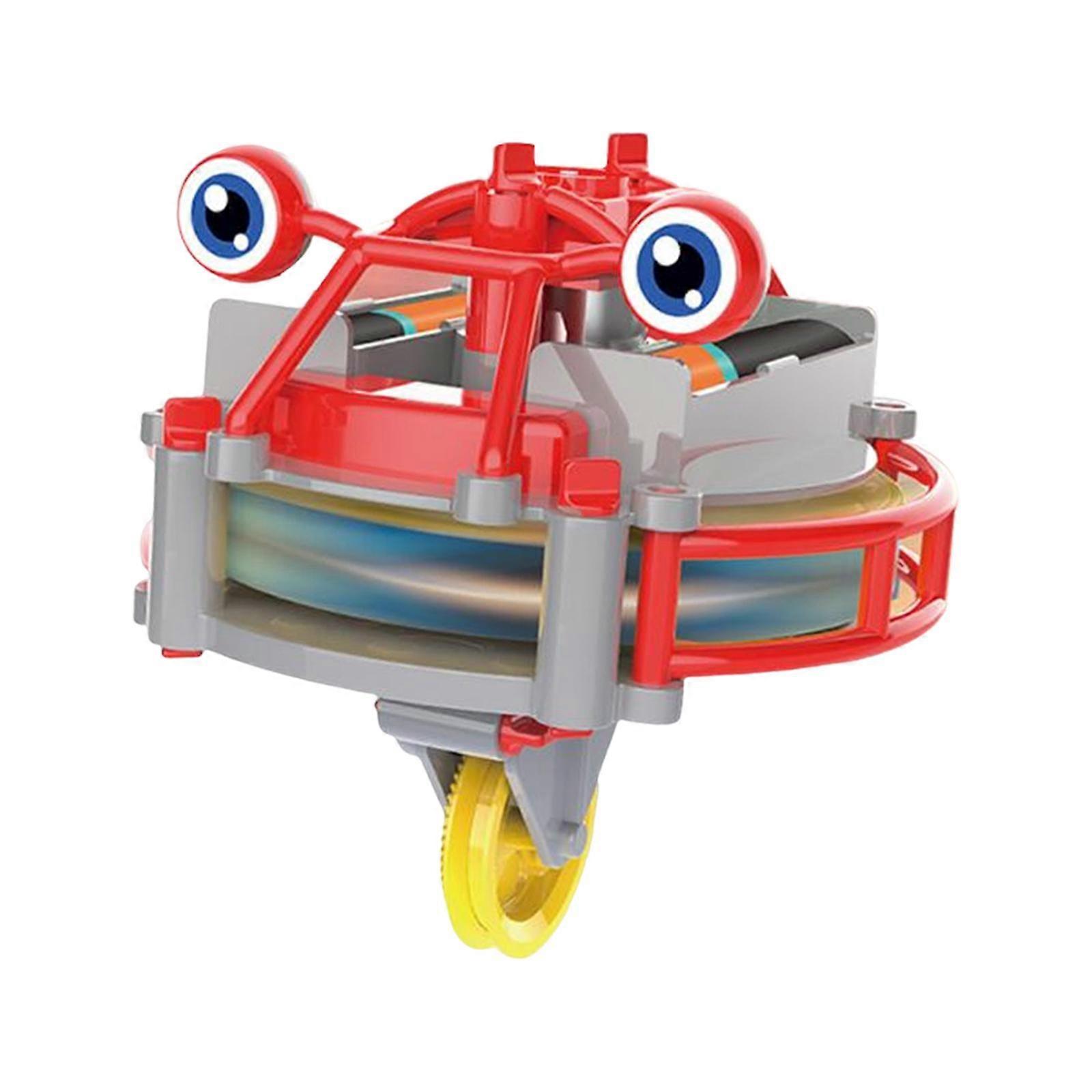 Monocycle Spinner Jouets Gobelet Gyroscope Jouet Jaune