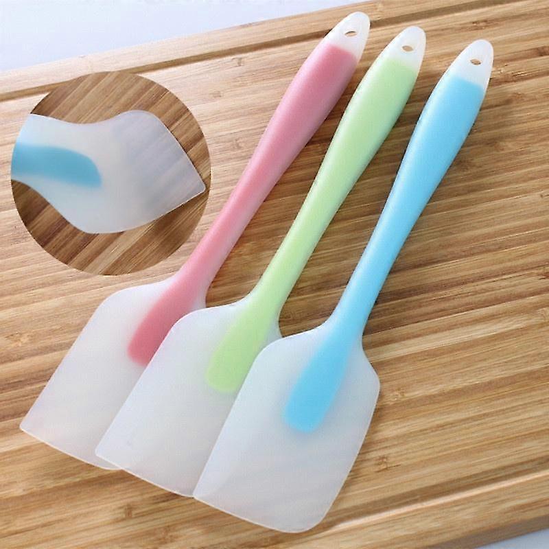 Non Stick Baking Silicone Spatulas Cake Flour Mixing Scraper