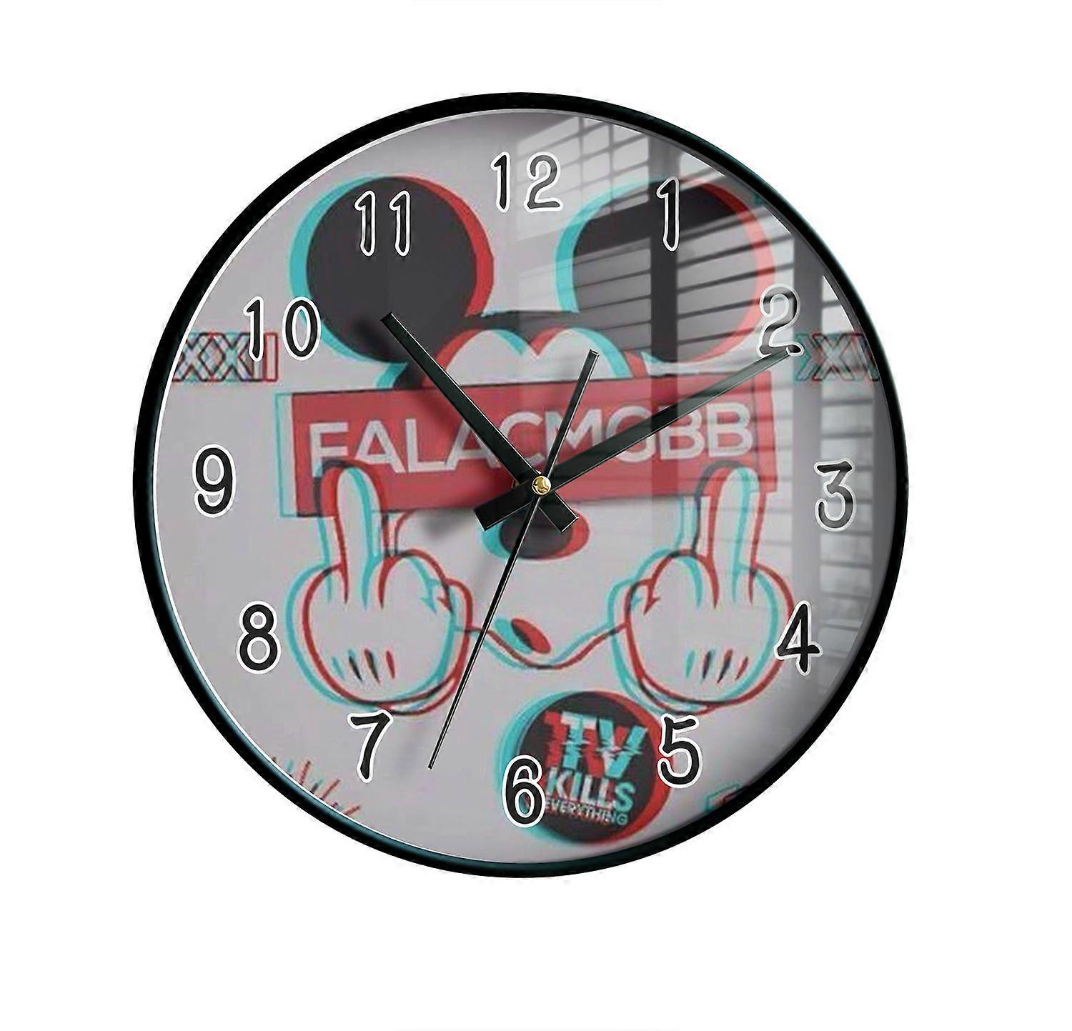 30cm diameter wall clock is super quiet