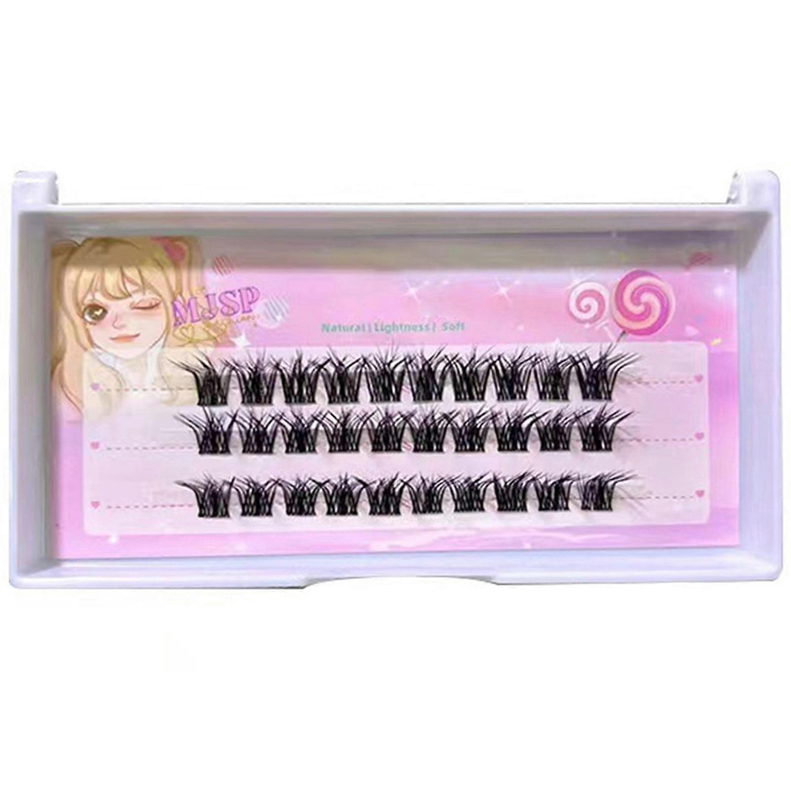 Simulation Thick Eyelash Extensions Soft Comfortable No Irritation Eyelashes for Beauty Blogger Makeup