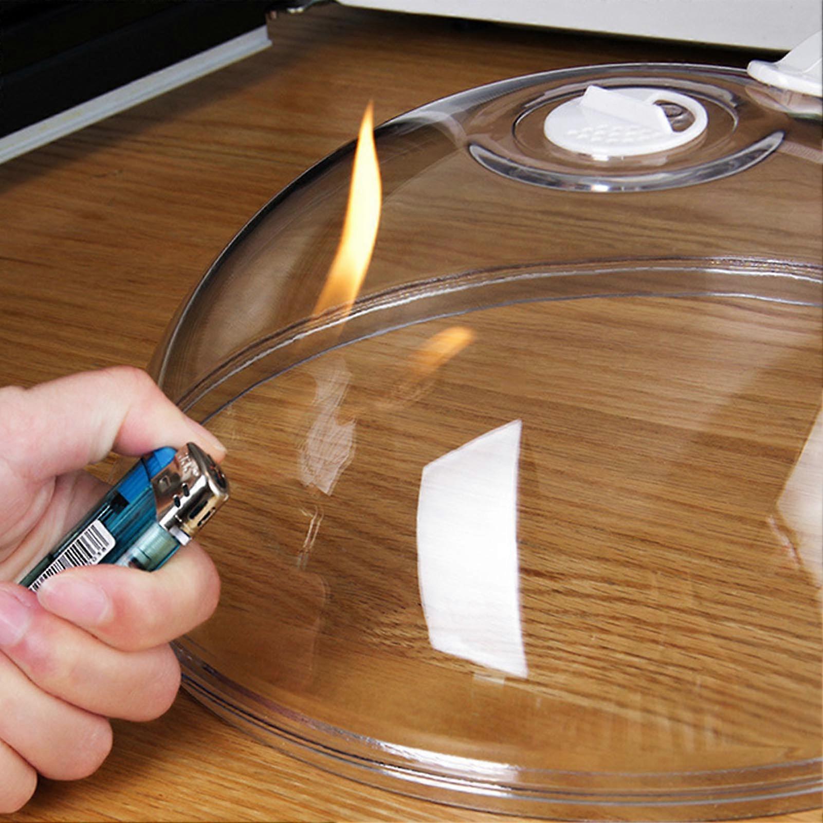 Microwave Oven Splatter Cover High Temperature Resistant Plastic Splash Guard Lid for Kitchen Mini Type 