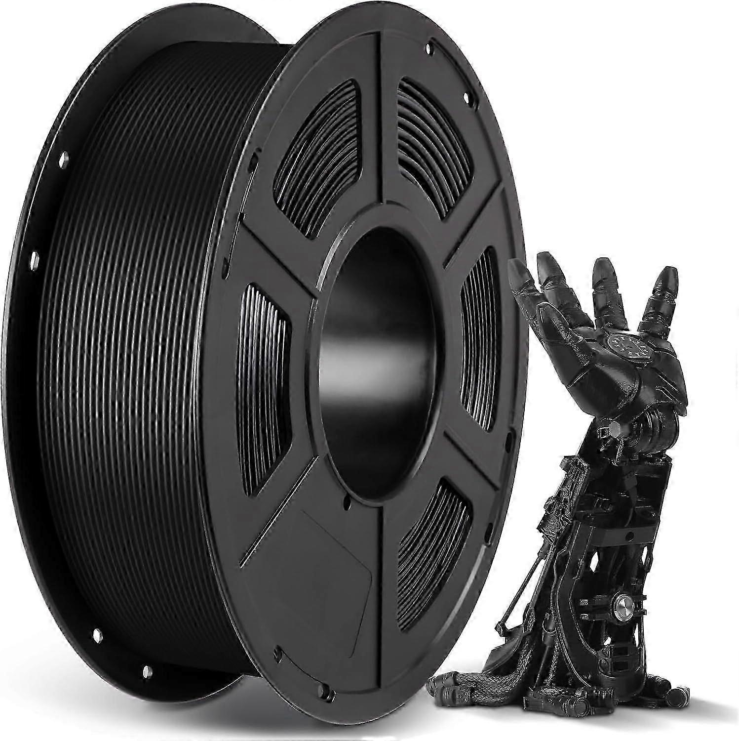 3D printer filament, diameter tolerance +/- 0.02mm, 1kg spool, 1.75mm, for 3D printers and 3D pens, multiple colors