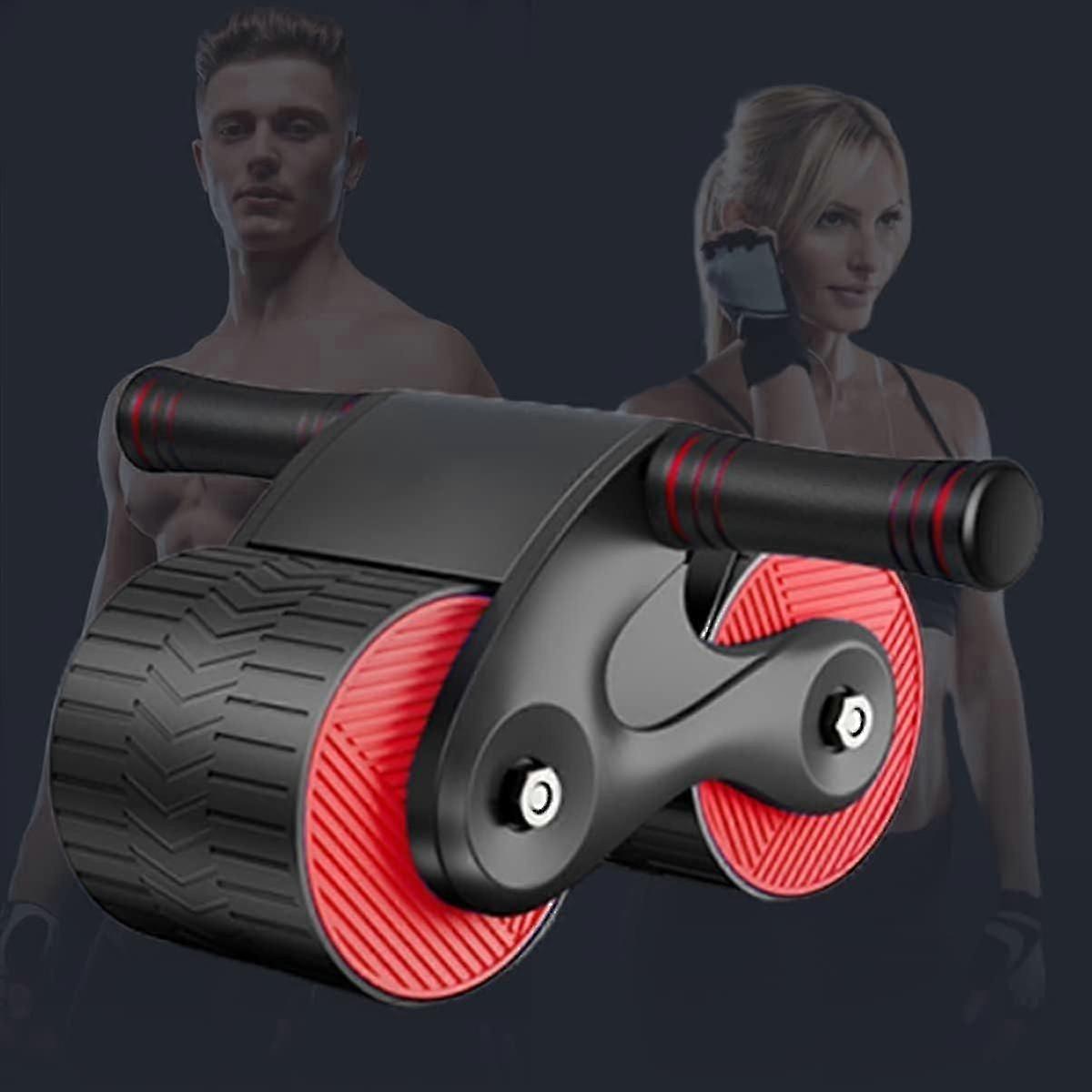 Automatic Rebound Abdominal Wheel, 2023 New Wheel Home Abdominal Exerciser, Abdominal Roller Exercis