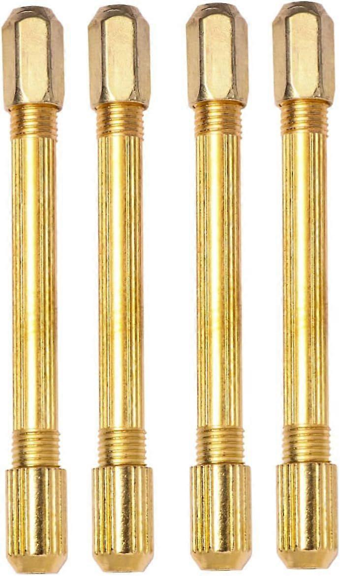 Mini Watch Repair Drill Tools Hand Drill Double 4pcs Square Gold