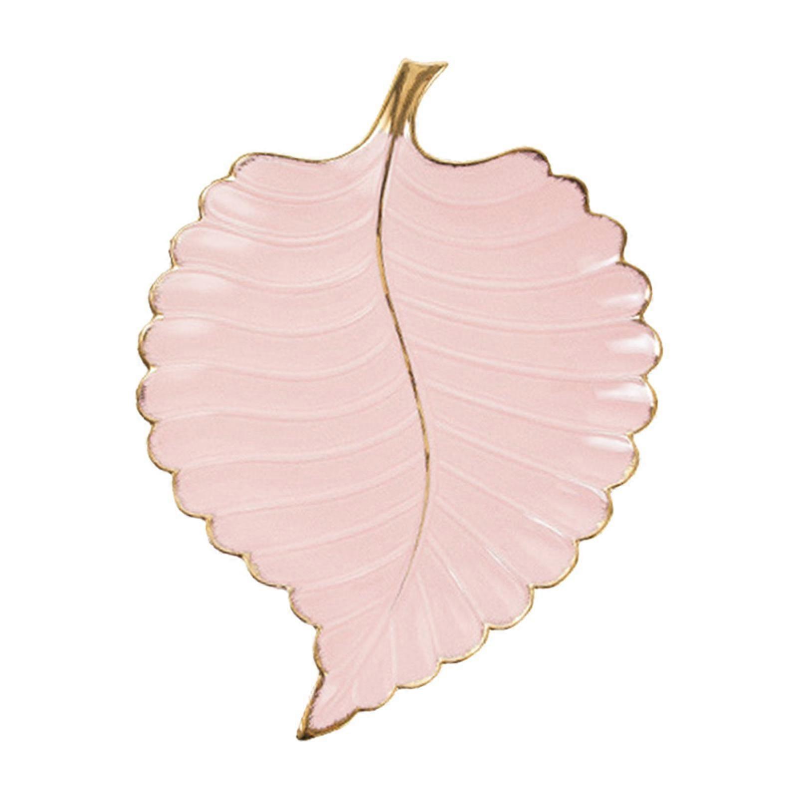 Ceramic Storage Tray Plate Makeup Perfume Storage Decorative Tray for Appetizer