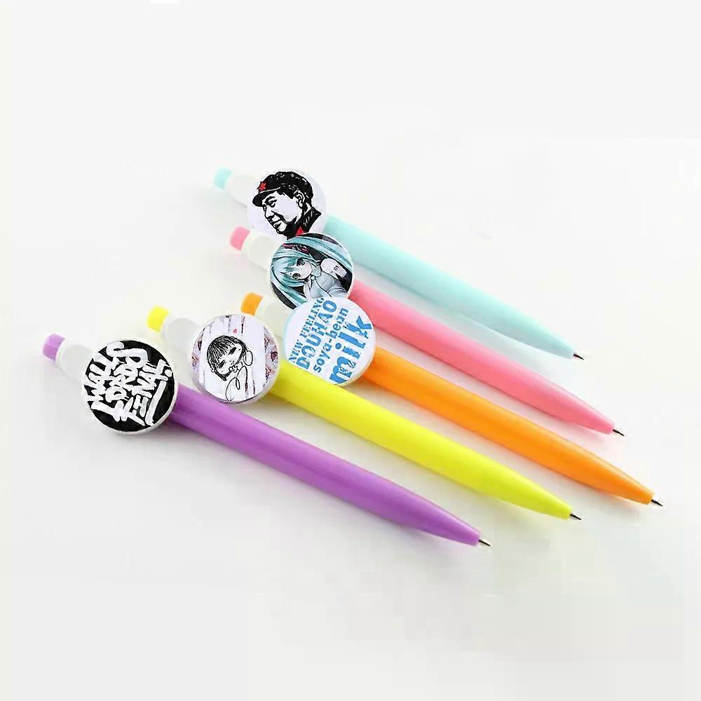 1 25mm 100pcs Pin Badge Button Parts Diy Ballpen Blank Badge Maker Supplier Material Multiple Colors