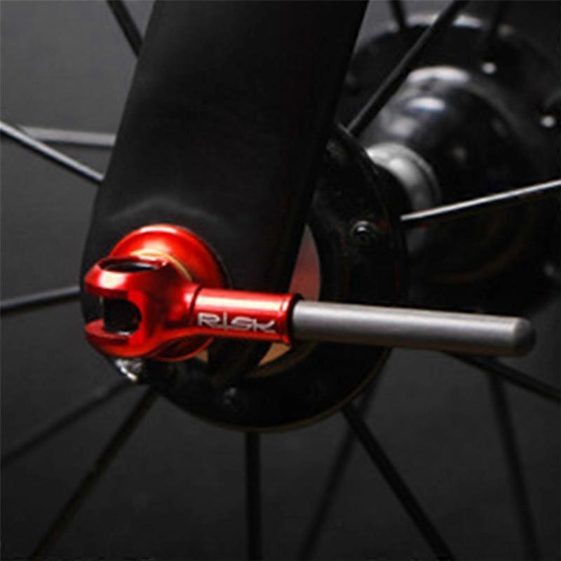 Mountain Bike Quick Release Titanium Shaft Quick Release Rod(Black)