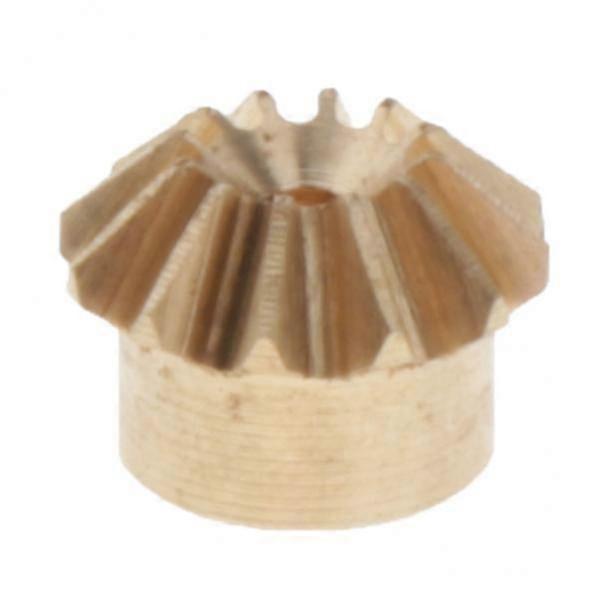 9x 0.4 Module Brass Bevel Gear 12 Inner Hole with 1 Mm Diameter