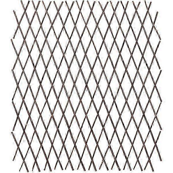 Laajennettava pajupuusäleikkö puutarhakäyttöön