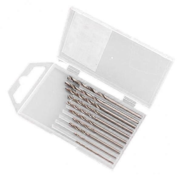 Premium 30-Piece Drill Bit Collection with Storage Box - High-Speed Steel for