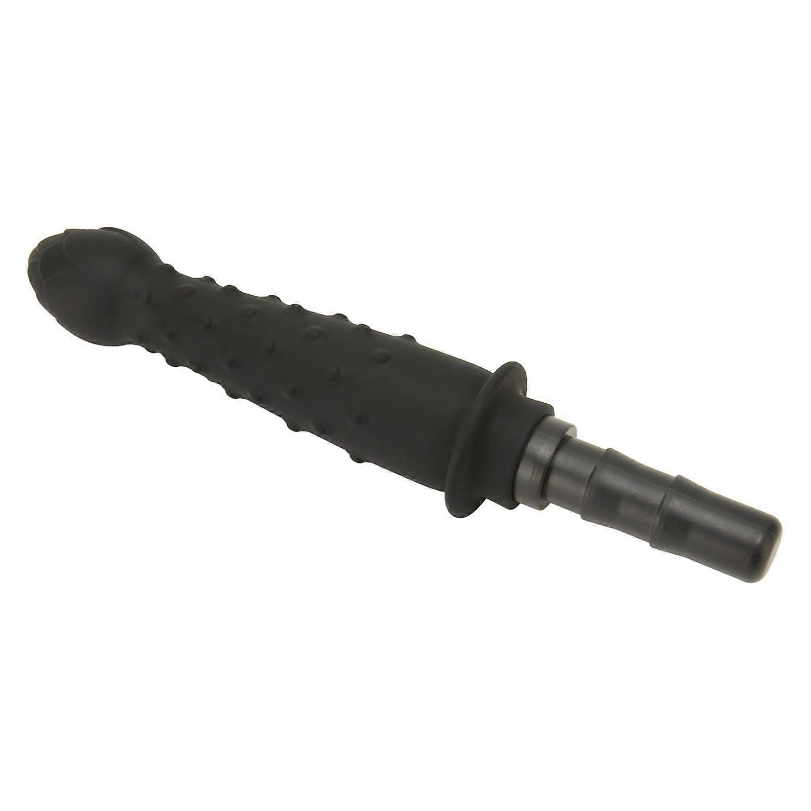 Deep Tissue Massager Attachments Replaceable Waterproof Silicone Muscle Massager Head Black