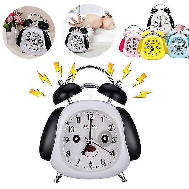 Alarm Analog Dog Children Alarm Clock Double Bell Alarm Clock Analog Quartz Alarm Clock Clock
