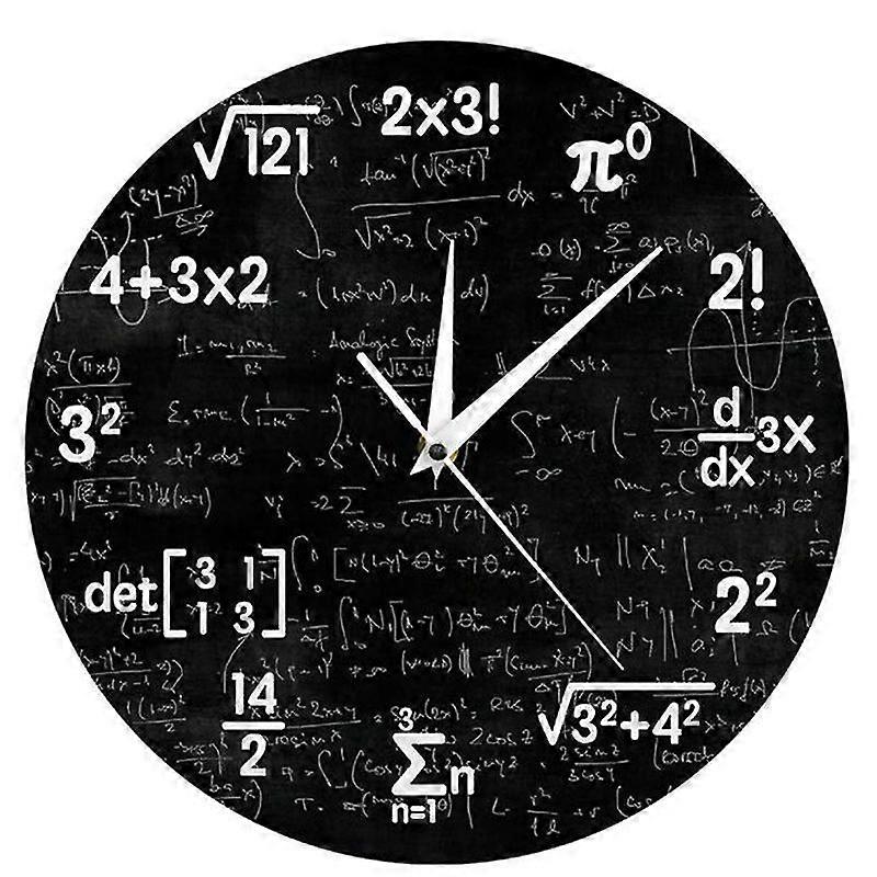 Lebanghui Mathematical equation modern minimalist decorative wall clock