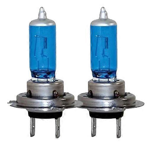 H7 Headlight Bulbs Blue White Compatible with Kawasaki Z1000 2004-2007 Z750S 2005-2007