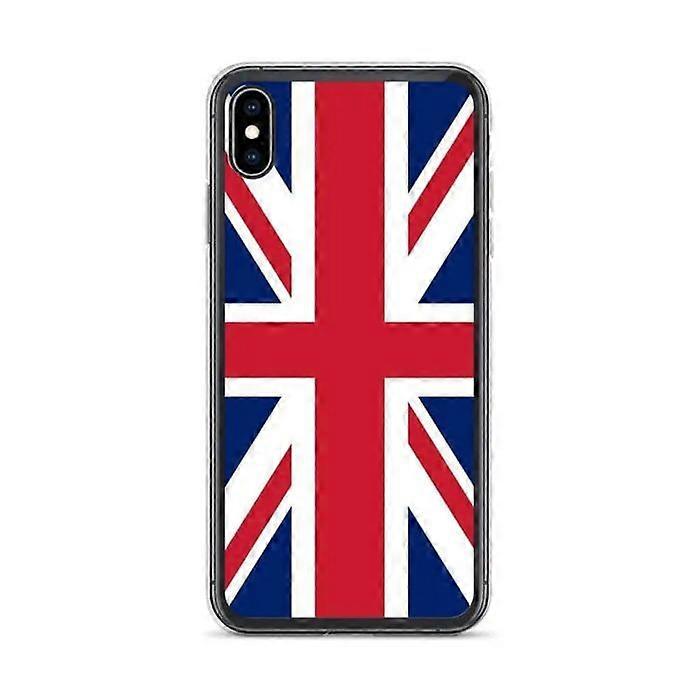 iPhone Case - iPhone XS Max - United Kingdom Flag - Flexible - Multicolor - Unique Design