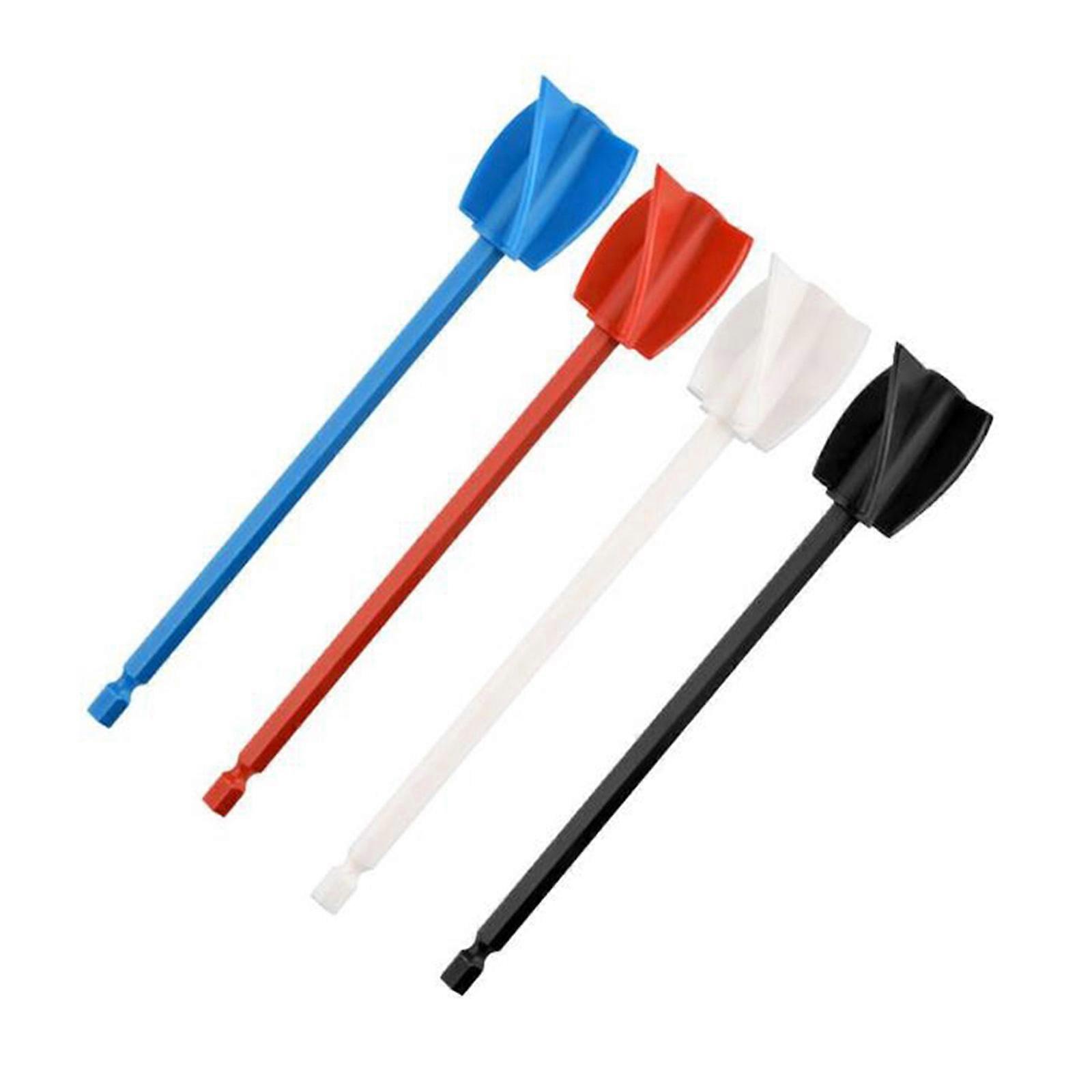 Epoxy Mixing Stick Paint Stirring Rod Electric Agitator Putty Cement Paint Mixer Attachment for Mixes Epoxy Resin Latex