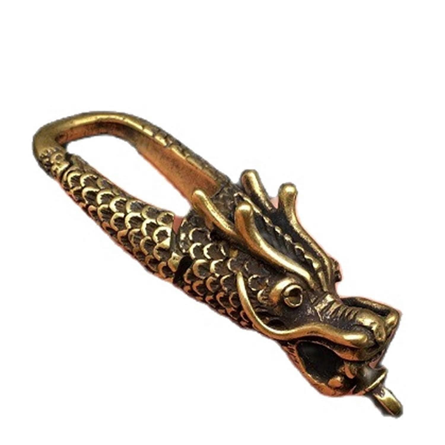 Faucet Retro Solid Brass Keychain Hook Accessories Key Cha Handmade Copper keyring Wallet Chain EDC Car keychain for Man and Women