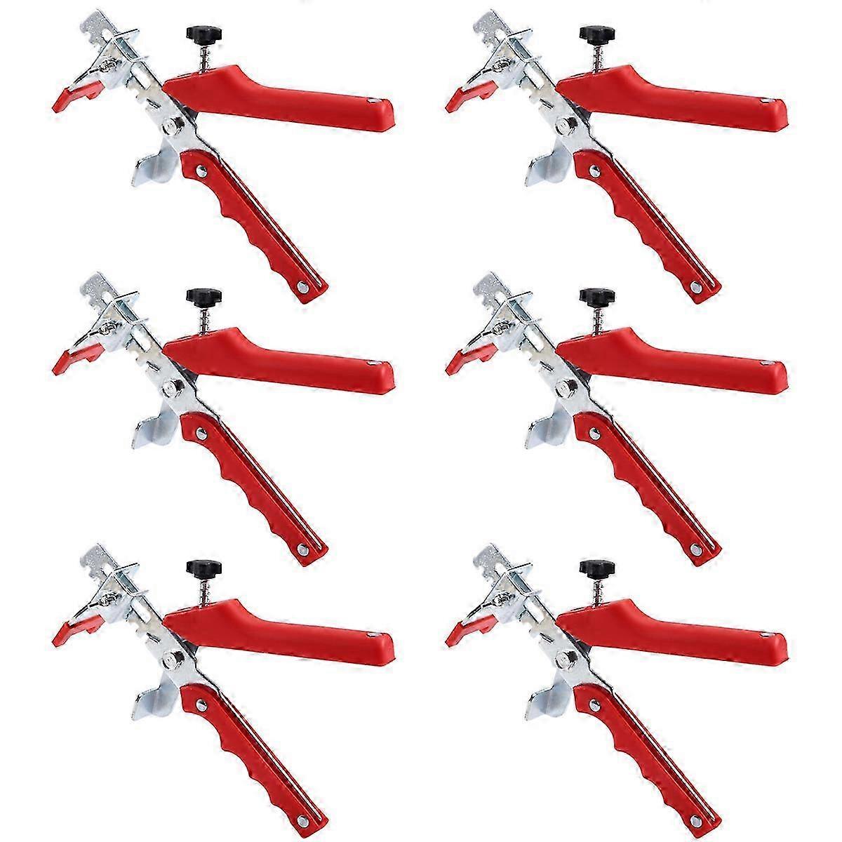 6Pcs Professional Tile Leveler System Pliers for Tile Leveling Hand Leveler Set Ceramic Tile Laying