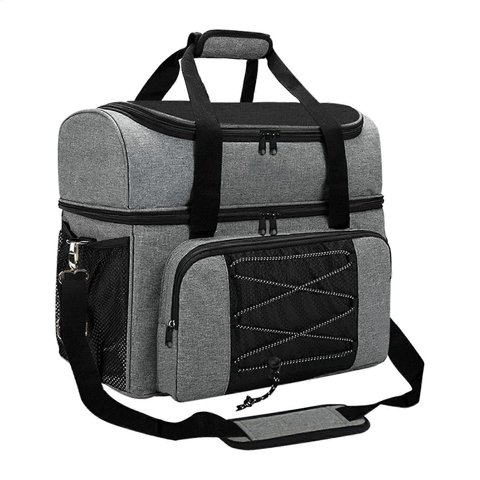 Padded Bowling Bag  Ball Carrier  Double Bowling Ball Vector with Space for Shoes