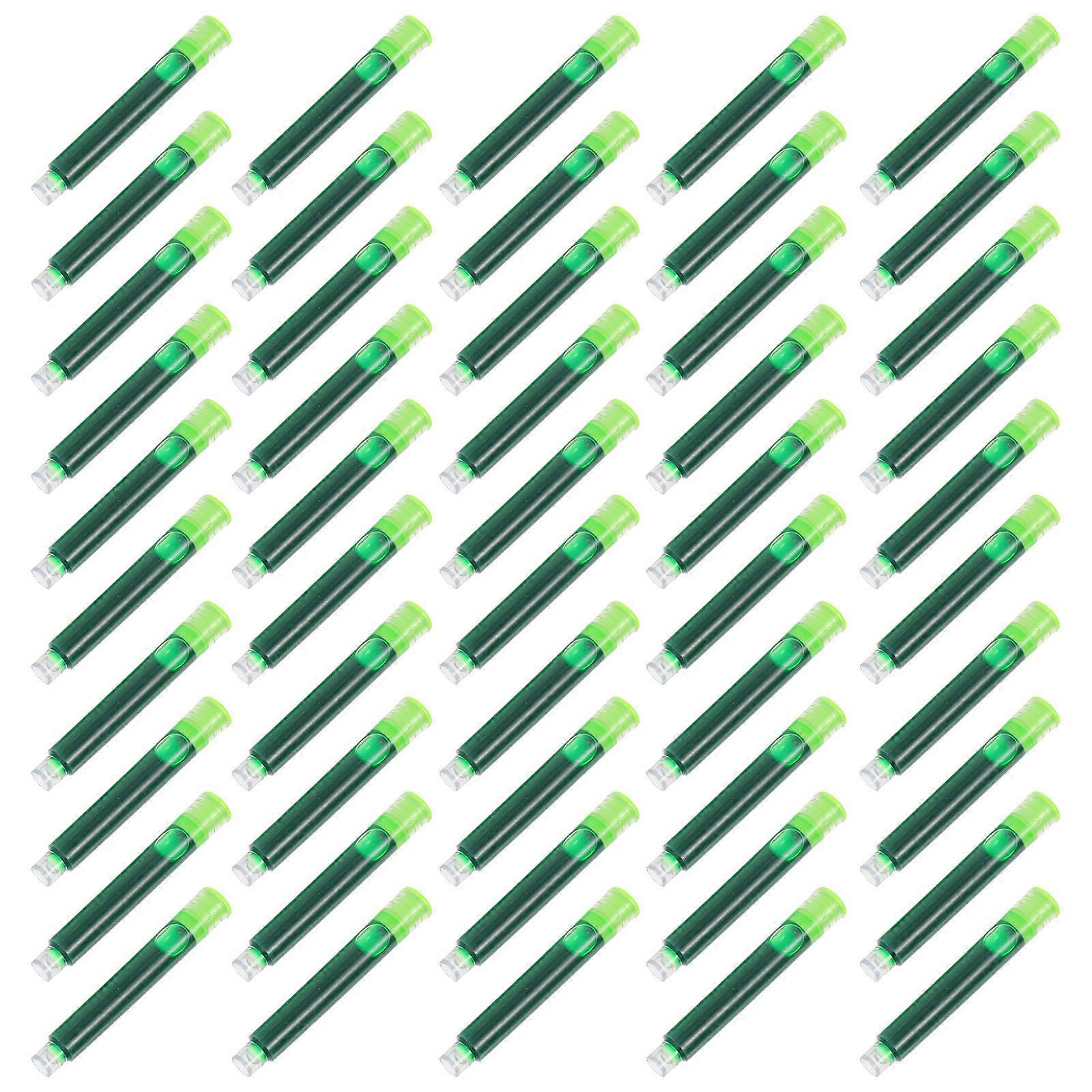 50pcs Erasable Ink Refills for Fountain Pens – Lightweight, Compact Design for Students & Office Use
