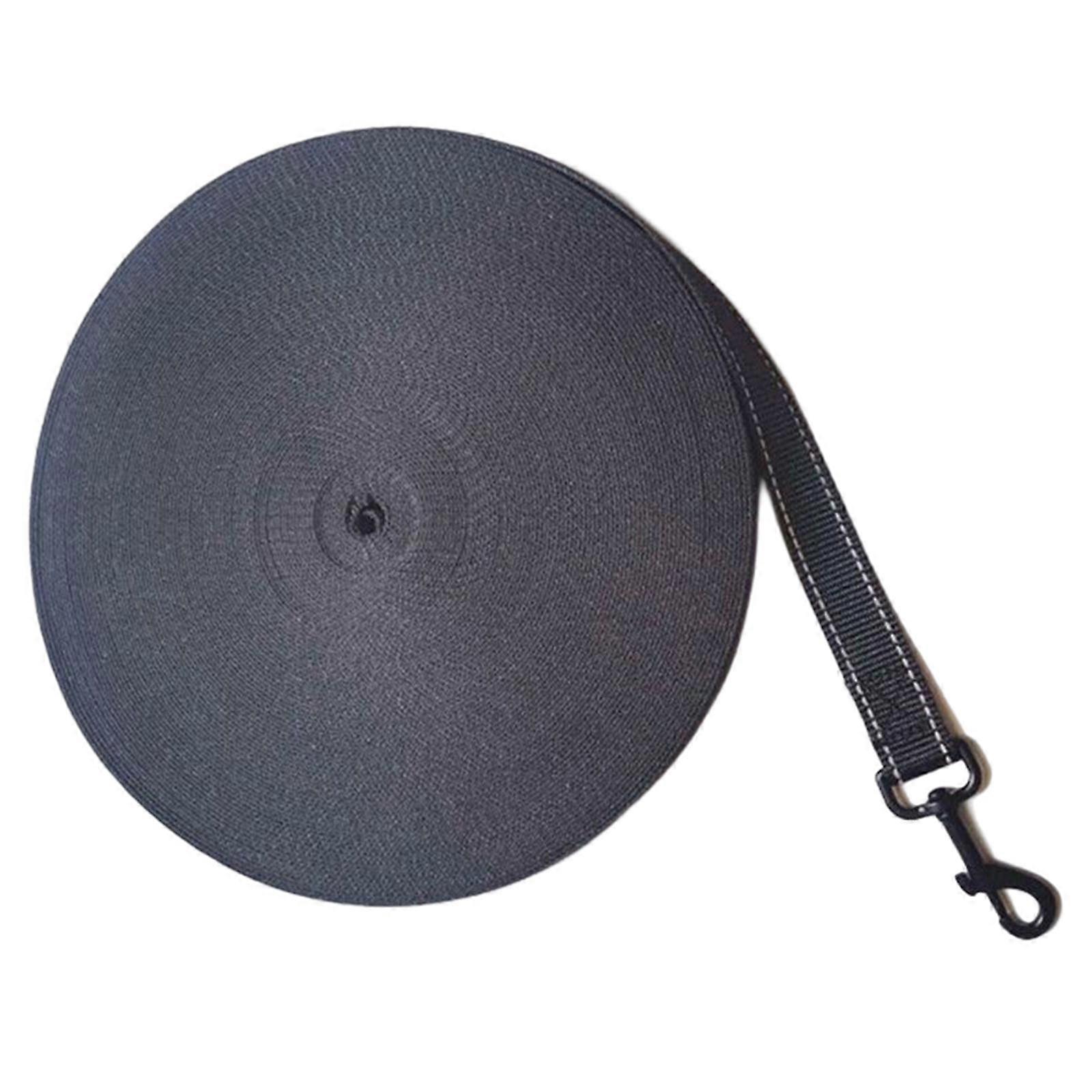 Small Medium Large Dogs Training Beach Yard Black 5mx2cm