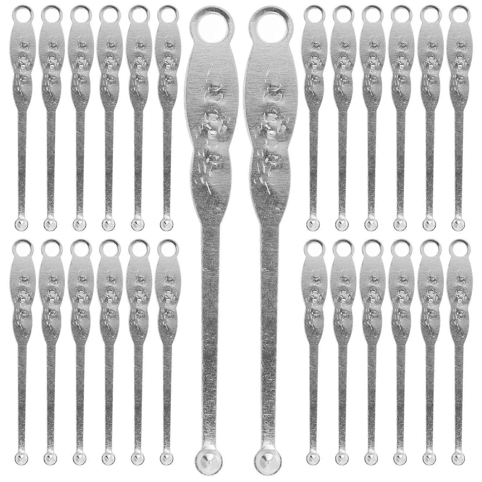 ملعقة أذن من الفولاذ المقاوم للصدأ 100 قطعة أداة مزيل شمع الأذن ، منظف محمول ومتين بتصميم مقاوم للانزلاق للاستخدام المريح