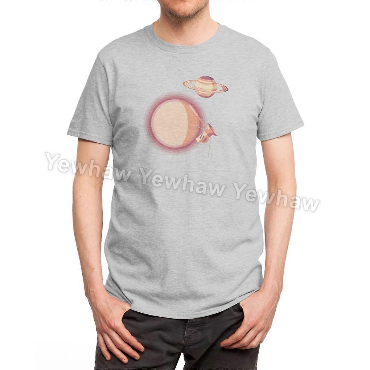 Titan T-Shirt space planets space probe starry sky Saturn modern design