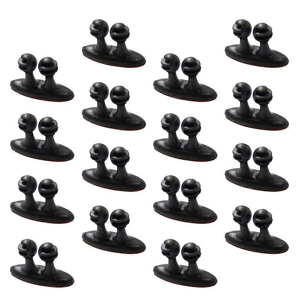 Adhesive Cable Organizers for Desk Areas, Prevents Messy Wiring Arrangements