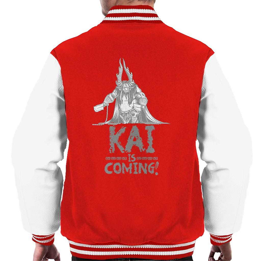 Kung Fu Panda Kai Is Coming Men's Varsity Jacket