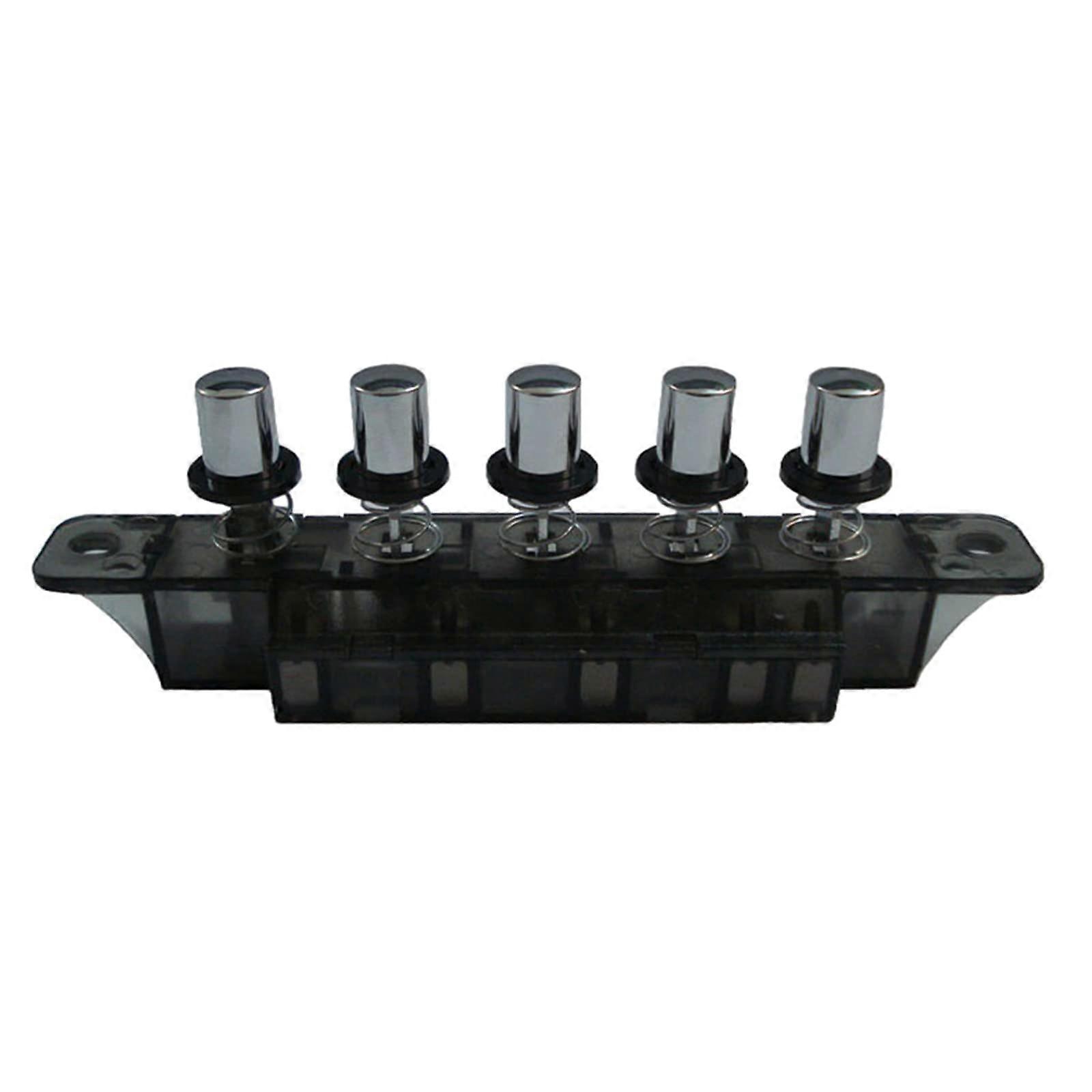 Durable Multifunctional Power Switch Button Keyboard Switch 250V 4A 5 Push Button Piano Style for Keyboards