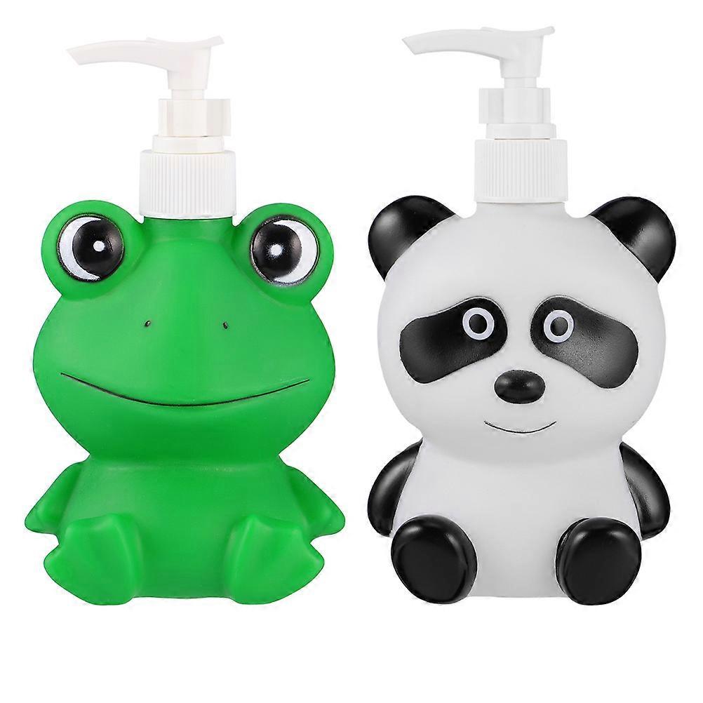 Lotion Sub Bottle Shampoo Bottles Hotel Refillable 15X8CM 2Pcs